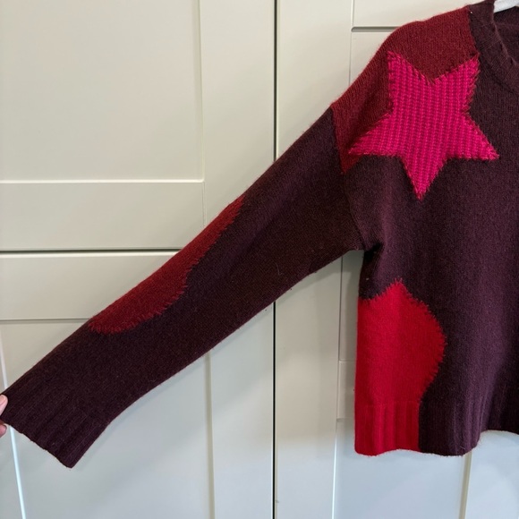 360 Cashmere Julia star patchwork sweater - Picture 4 of 6